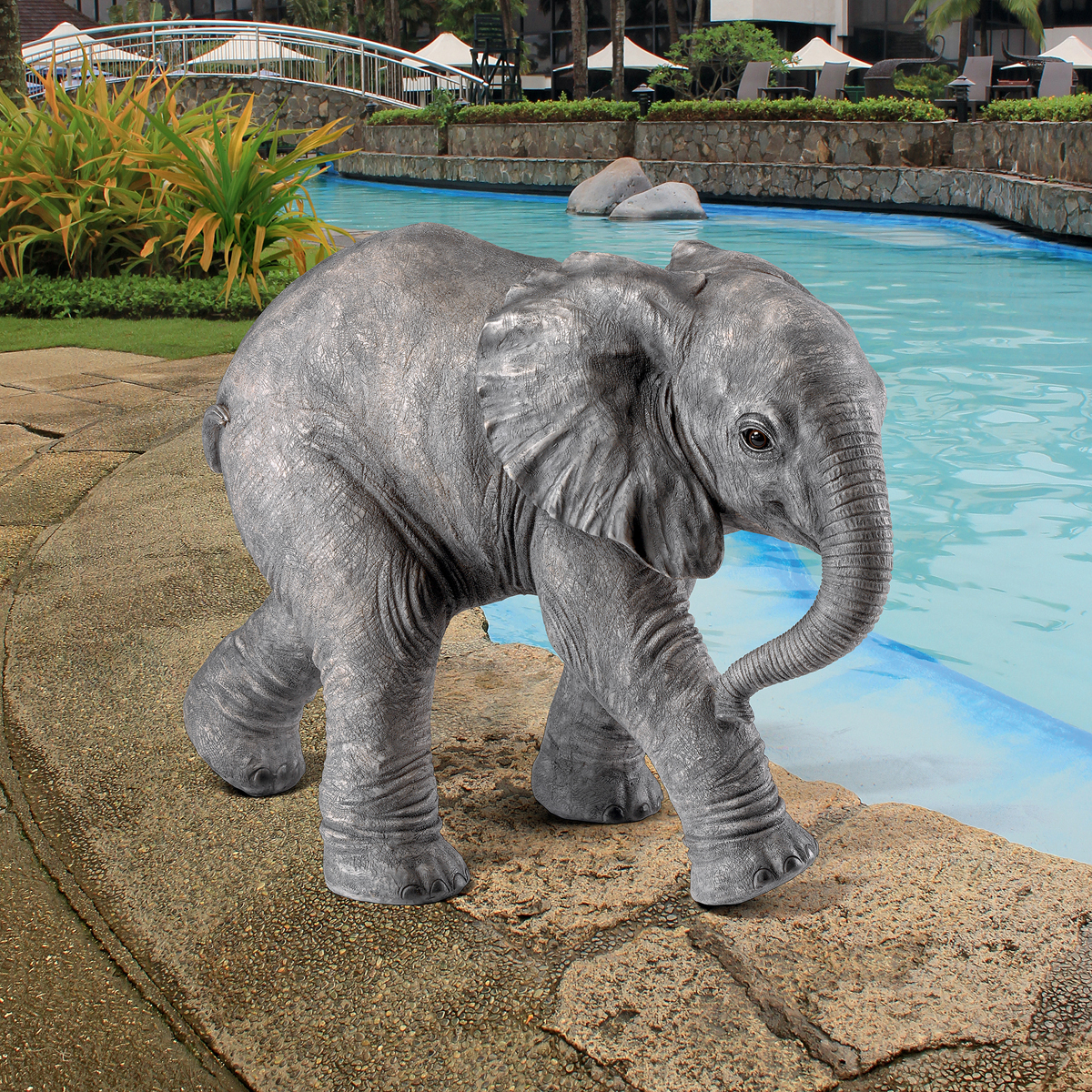 Image Thumbnail for Eloise Baby Elephant Statue